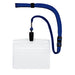 オープン工業 吊り下げ名札 クリップ式 ソフトヨコ（特大サイズ） 青 10枚 NL-21-BU