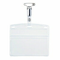 オープン工業 金属クリップ式タッグ名札 10枚入 NT-6