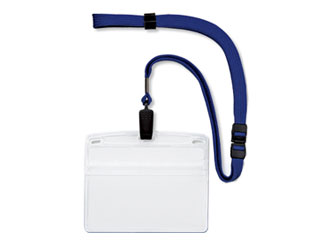 オープン工業 吊り下げ名札 ソフトケース クリップ式 横 特大   桃 nl-21p-pk オープン工業 4970115564239