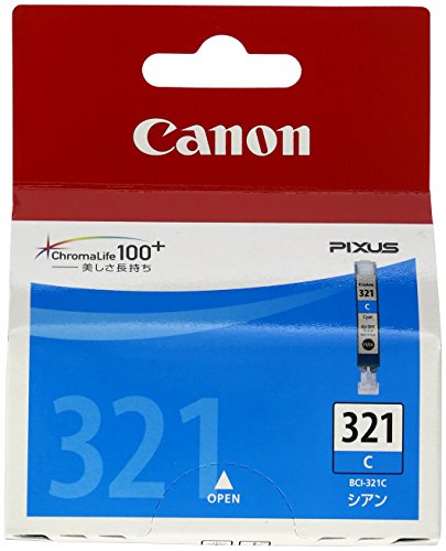 Canon キヤノン 純正 インクカートリッジ BCI-321 シアン BCI-321C ＯＡサプライ プリンターサプライ プリンター・サプライ用品類  — オフィスジャパン