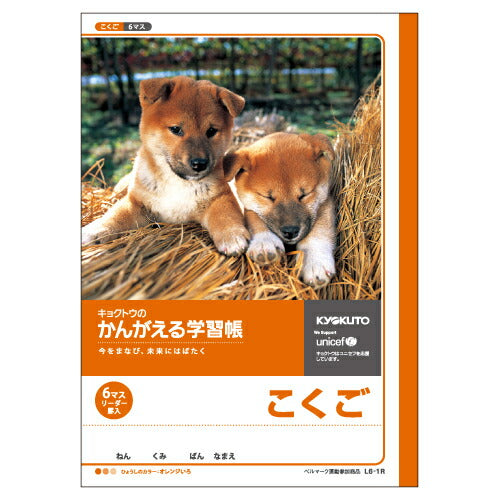 キョクトウ かんがえるノート こくご 6マス リーダー L6-1R 日本ノート 4901470001497（10セット）