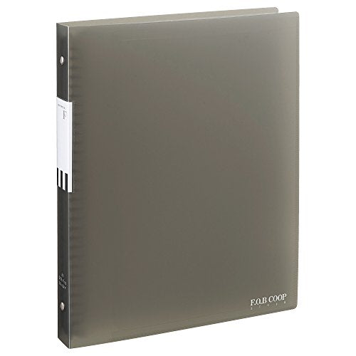 キョクトウ バインダー F.O.B COOP スモーク A4 30穴 LN40TK