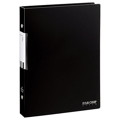 キョクトウ バインダー F.O.B COOP ブラック A5 20穴 LN42K
