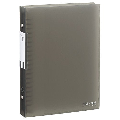 キョクトウ バインダー F.O.B COOP スモーク A5 20穴 LN42TK