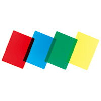 色透明下敷 NO.8712-Y 黄 共栄プラスチック 4963346132407（10セット）