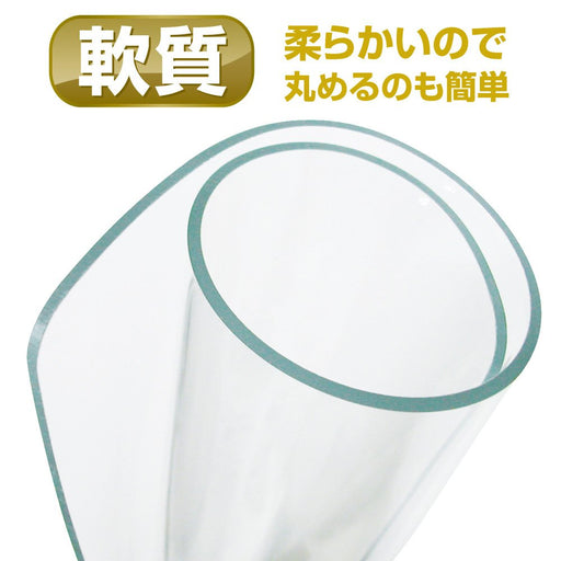 共栄プラスチック 硬筆用ソフト透明下敷き A4判 No.1204 共栄プラスチック 4963346132025（10セット）