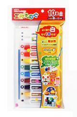 クツワ 工作えのぐ10色(チューブ入) PT932 クツワ PT932　4901478077821