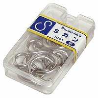 サンケーキコム Sフック 中 TSK-2 シルバー 10個