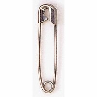 サンケーキコム 安全ピン No.1 AN-1 シルバー 100本