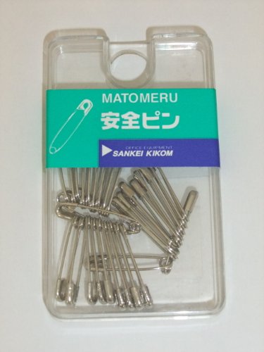 サンケーキコム 安全ピン No.0 MPAN-0 シルバー 30本