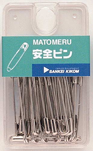 サンケーキコム 安全ピン No.3 MPAN-3 シルバー 24本