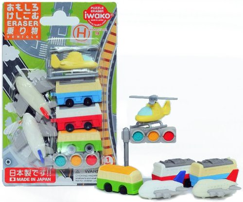 イワコー おもしろけしごむ ER－BRI021 乗り物