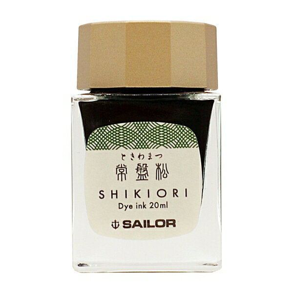 セーラー　ボトルインク　シキオリ　トキワマツ 13-1008-2024901680184621