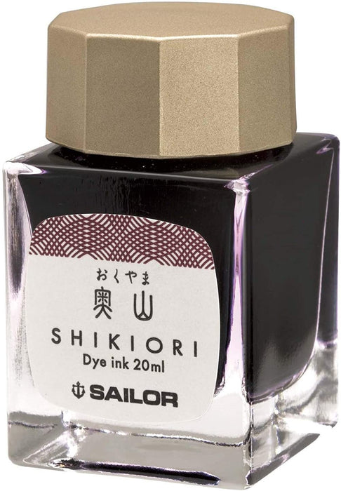 Sailor SHIKIORI Sailor Fountain Pen Fountain Pen Bottle ink Gyeongwo-six night Yume Okuyama 13-1008-208