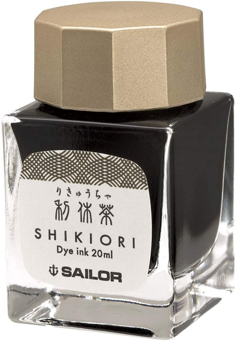 Sailor SHIKIORI Sailor Fountain Pen Fountain Pen Bottle ink Gyeongwo-si 6 Night Yume Retai Tea 13-1008-214