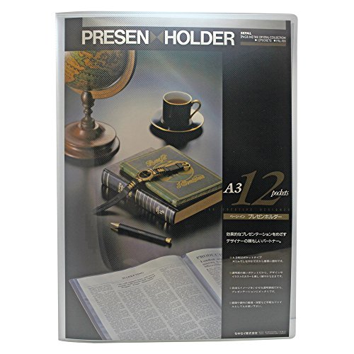 セキセイ ページイン プレゼンホルダー A3-S クリア PAL-903