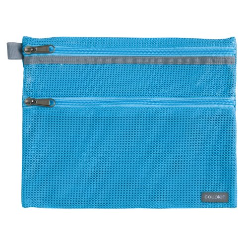 セキセイ メッシュケースＡ５Ｌブルー ＣＰ－３３５６－１１