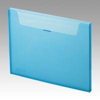 セキセイ ムービー キャリーファイル A4 ブルー MV-515F