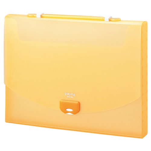 セキセイ プレイング 2ウェイケース A4 オレンジ AP-952