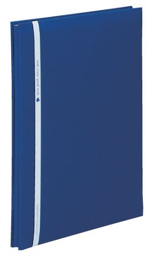 SEKISEI アルバム フリー ハーパーハウス A4フリーアルバム 黒台紙 20ページ ネイビーブルー 11~20ページ 布 ブルー XP-2501