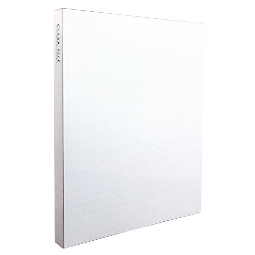 SEKISEI アルバム ポケット クリヤーファイル 高透明 A4-S 40ポケット A4 51~100枚 ホワイト KP-2514