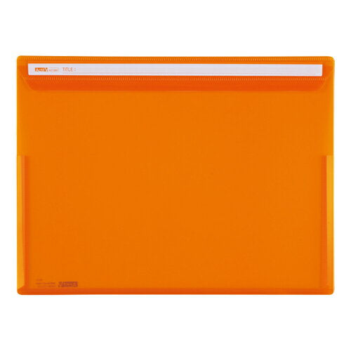 セキセイ　ActifVアクティフV　フリップファイルヨコ　A4オレンジ セキセイ 4974214175419