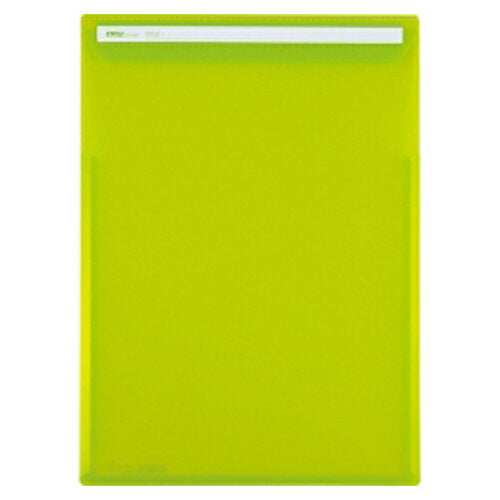 セキセイ　ActifVアクティフV　フリップファイルタテ　A4ライトグリーン セキセイ 4974214175464