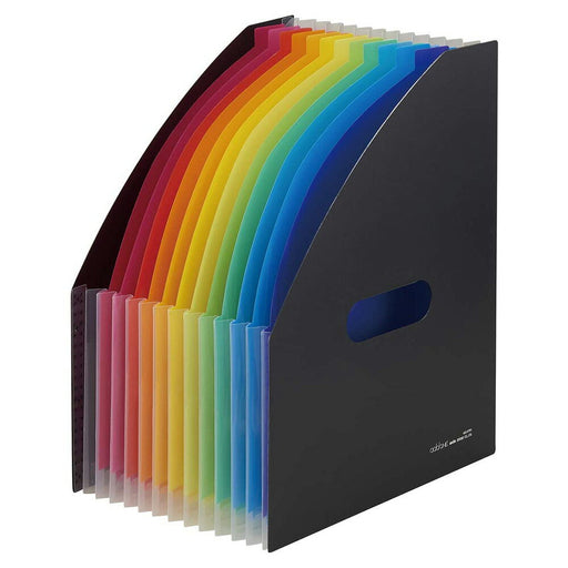 セキセイ レインボードキュメントスタブラックタテ AD-2701-60