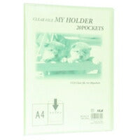 マイホルダー　Ａ４　２０Ｐ MC-202-15 テージー 4904611016220