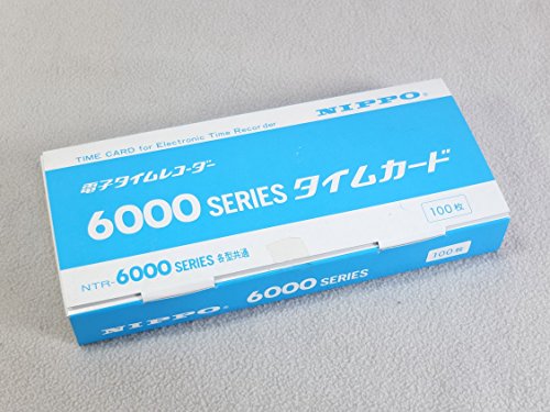 ニッポー タイムカード カルコロ50ex カルコロ100用 6000シリーズ