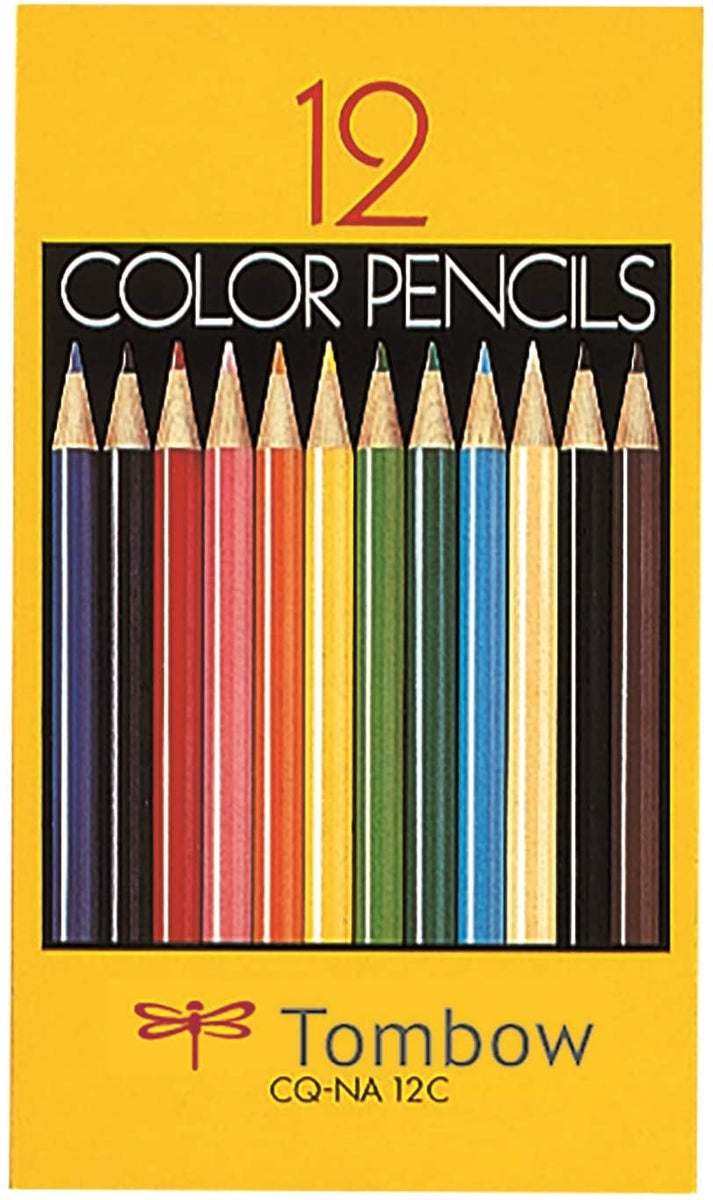 トンボ鉛筆 色鉛筆 12色 NA CQ-NA12C - 文房具・ステーショナリー