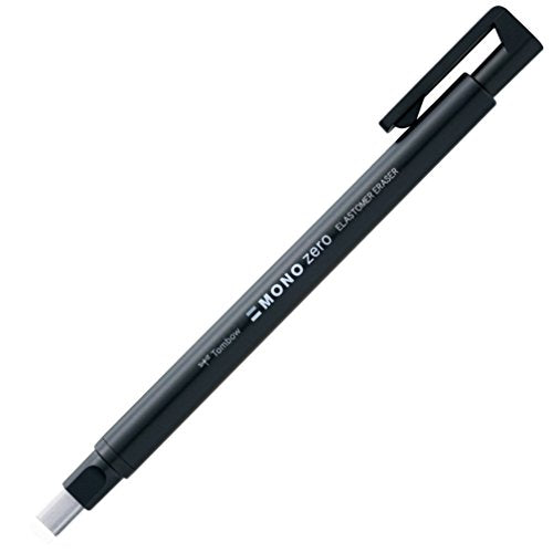 トンボ鉛筆ホルダー消しゴムモノゼロ 角 ブラックEH-KUS11 - 筆記用具