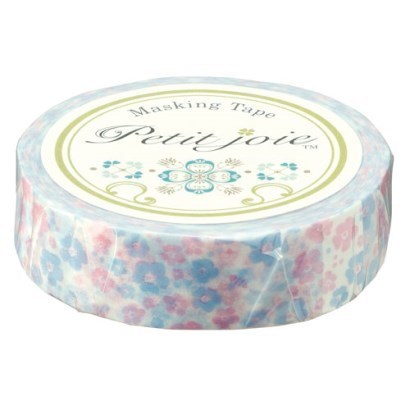 【ゆうパケット発送（送料350円）可】【195円×1セット】ニチバン プチジョア マスキングテープ 花とミツバチ柄 PJMT-15S045