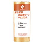 紙粘着テープ 208-18     ニチバン 4987167021818（7セット）