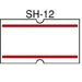 SH-12N　ラベル sho-han用 赤 線   ニチバン 4987167006518（10セット）