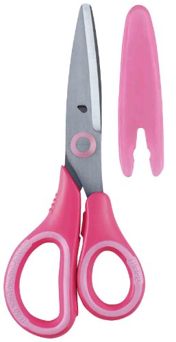 先生オススメ！！ こどもハサミ ピンク 右利き用 SHM407P(1本入) レイメイ藤井 4902562423906