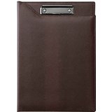 ツァイトベクター クロスペーパークリップファイル A4サイズ ダークブラウン ZVF290E レイメイ藤井 4902562435299