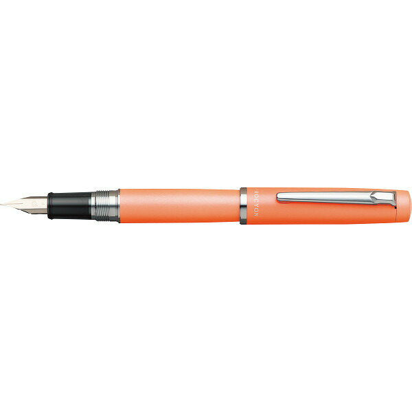 [化妆品盒（Hako-G3 4001001）]白金专业钢笔PERSIMON橙色PNS-5000＃25-3 Platinum Mannen 497777111112812