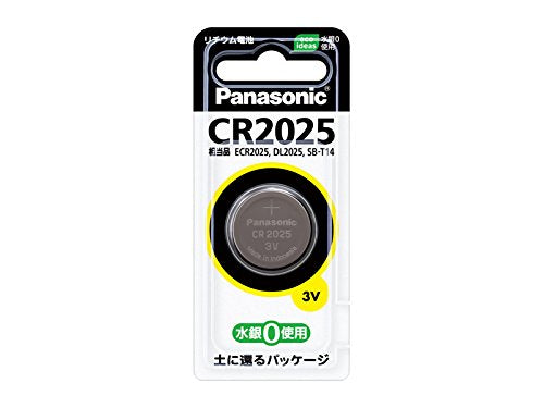 Panasonic リチウム電池 CR2025P パナソニック 4902704242341