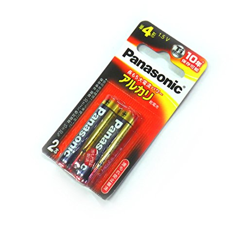 Panasonic Panasonic Alcaline Alcaline Batteria AAA Tipo 4 Tipo LR03XJ / 2B (2 pezzi) Panasonic 4984824719972