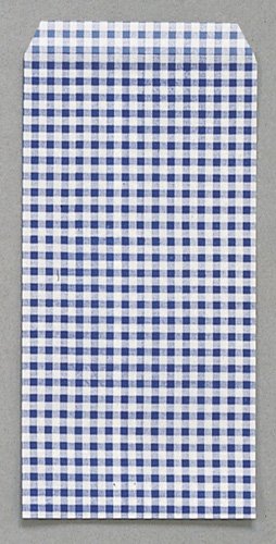 マルアイ サービス袋チェック柄 830 青 サ-N183B マルアイ 4902850080484