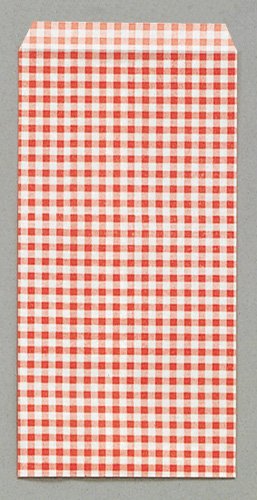 マルアイ サービス袋チェック柄 830 赤 サ-N183R マルアイ 4902850080491