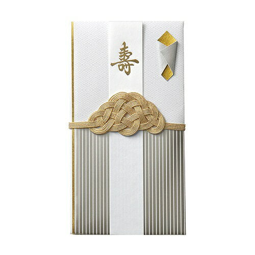 マルアイ 金封 和装 白紋 キ18W マルアイ 4902850470452（5セット）