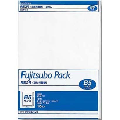 マルアイ 藤壷クラフトパック角3 ホワイト 10枚 マルアイ 4902850034326