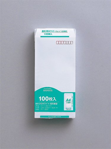 クラフト封筒ホワイト   pn-138w 60997 マルアイ 4902850035231