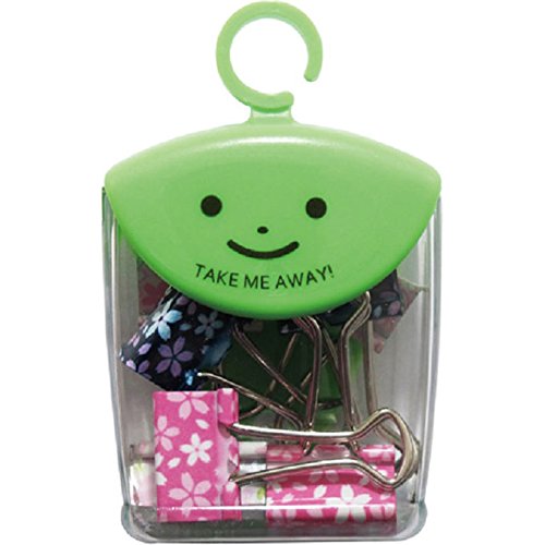 TM-71-SK　ミツヤ ダブルクリップ19ミリ桜 8個入 ミツヤ 4902787129089（5セット）