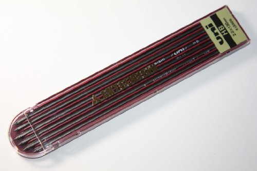 uni シャープペンシル 職人専科用 替芯 2.0 4B 6本 三菱鉛筆 4902778364772