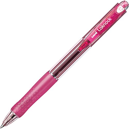 三菱鉛筆 楽ノック 0.7 透明ピンク 三菱鉛筆 4902778717431 — オフィス 
