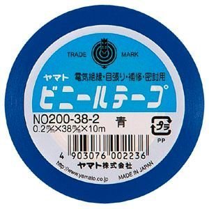 Лента виниловая Yamato шириной 38мм синяя Yamato 4903076002236
