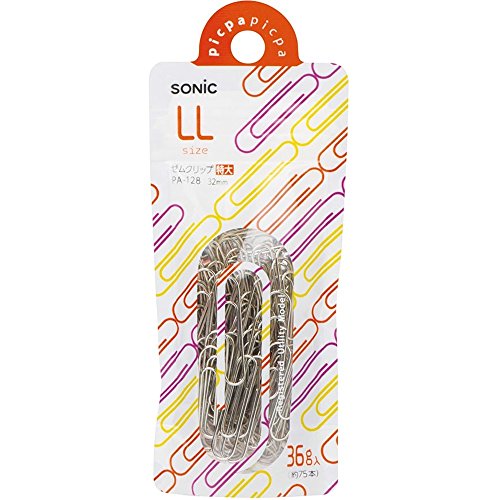 PA-128　ソニック ゼムクリップ特大36g入 ソニック 4970116037213（5セット）